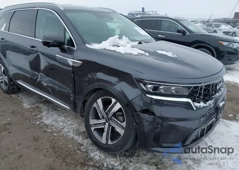 2022 Kia Sorento Plug-In Hybrid Sx Prestige from USA, damaged, VIN KNDRMDLH3N5063348